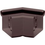 Equerre de chneau 135 degrs en forme de caisson angle extrieur, bourrelet pvc extrieur, pice de ...