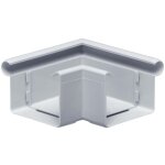 Equerre de ch�neau 90 degr�s en forme de caisson angle ext�rieur, bourrelet pvc ext�rieur, pi�ce de raccordeme ...