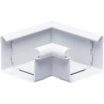 Equerre de chneau 90 degrs en forme de caisson angle intrieur, bourrelet intrieur en pvc, pice de ...