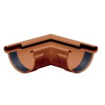 Equerre de chneau 90 degrs semi - circulaire angle extrieur , bourrelet pvc extrieur, pice de raccordemen ...