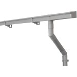 Kit de goutti�res pour abri de jardin, carport, terrasse, 83mm goutti�re � caisson 1 c�t� de toit, goutti�re ...