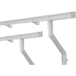 Kit de goutti�res pour maison de jardin, nw 68 pvc goutti�re � caisson, goutti�res en pvc pour toit � ...