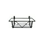 Bac a fleurs 40 cm en fer pour jardinia res balcon et balcon pots plantes