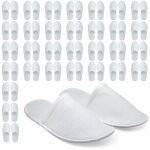 Inhhub lot de 24 paires de chaussons antidrapants jetables  bout ferm pour htels et spa - inhhub