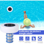 Inhibe la croissance des algues dans les piscines, dsinfection, purificateur solaire pour piscine