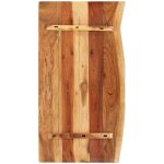Dessus de meuble - lavabo de salle de bain acacia 100x55x3, 8 cm - inlife