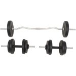Nova - inlife ensemble d'halt�res et barres d'halt�res 30 kg