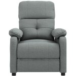 Nova - inlife fauteuil de massage gris foncé tissu Nova - inlife fauteuil de massage gris foncé tissu
