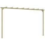 Inlife pergola de jardin 360 x 200 x 60 cm pin impr�gn�