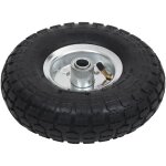 Inlife - roue de diable 2 pcs caoutchouc 4. 10 / 3. 50 - 4 (260 x 83 mm)