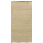 Store à roulant bambou naturel 120 x 220 cm - inlife Store à roulant bambou naturel 120 x 220 cm - inlife