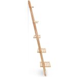 Inlife - tagère murale échelle bois de cèdre 41, 5 x 30 x 176 cm Inlife - tagère murale échelle bois de cèdre 41, 5 x 30 x 176 cm