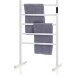 Innovagoods - racwel toallero lectrique blanc 5 barres
