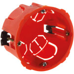 Bote placo appareillage vis et griffes - 67x40mm + vis - rouge zenitech