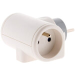 Multiprise triplite 16a rotative 180� - blanc zenitech