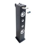 Hp49cd - tour de son bluetooth - lecteur cd et fonction karaok - 100w - radio fm - port usb - entre ...