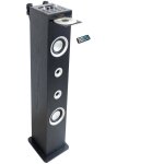 Hp49cd - tour de son bluetooth - lecteur cd et fonction karaok - 100w - radio fm - port usb - entre ...