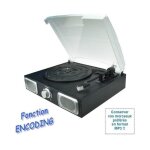 Platine vinyle inovalley td11 avec disque num�rique usb et haut - parleurs int�gr�s