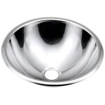 Sapho - inox - lavabo  encastrer, inox, diamtre 36 cm 13029. b