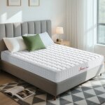 Inre - matelas 160x200 cm mousse à mémoire de forme, Épaisseur 22cm, confort ferme, réversible, 7 zones ... Inre - matelas 160x200 cm mousse à mémoire de forme, Épaisseur 22cm, confort ferme, réversible, 7 zones ...