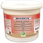 Insectes schs  picorer pour volailles larves de mouche soldat  l'ail seau 500g prefor