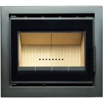 A caminetti - insert bois cassette nordic 60 black avec cadre de finition a. caminetti A caminetti - insert bois cassette nordic 60 black avec cadre de finition a. caminetti