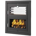 Fm - insert  bois avec four - firematic nashville 10. 9 kw