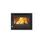 Fm biomasa - fm insert de chemine it - 180 k 12, 8kw turbo et verre srigraphi