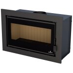 Insert � bois ventil� canalisable - bronpi florida - pv 14 kw