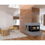 Azura home design - insert cheminée à bois holguin avec turbine 12 kw 3 côtés vitrées + 2 bouches recuperateur ... Azura home design - insert cheminée à bois holguin avec turbine 12 kw 3 côtés vitrées + 2 bouches recuperateur ...