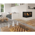 Azura home design - insert cheminée à bois holguin avec turbine 17, 5 kw 2 vitres gauche + 2 bouches ... Azura home design - insert cheminée à bois holguin avec turbine 17, 5 kw 2 vitres gauche + 2 bouches ...