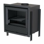 Insert de cheminée double combustion 611x581 bronpi paris - 55 réfractaire 9, 5 kw Insert de cheminée double combustion 611x581 bronpi paris - 55 réfractaire 9, 5 kw