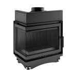 Azura home design - insert chemine maja 8 bs vitre  gauche 150 mm