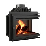 Azura home design - insert cheminée smart ms 8 bs vitre à droite Azura home design - insert cheminée smart ms 8 bs vitre à droite