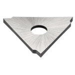 Insert de coupe k305 epaisseur 1. 6mm hss - e brut angle de d�gagement 0 degr�s dormer par 10)