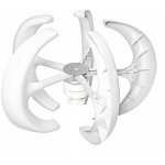 Insma - 650w 24v axe vertical de g�n�rateur d'�olienne de lanterne de rotor 5 lames jmax