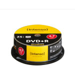 Intenso dvd + r 4. 7gb, 16x 4, 7 go 25 pi�ce(s)