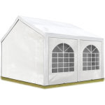 Carpasol - tente barnum de rception 4x5 m pe 450 n bches blanc / jardin tonnelle pavillon chapiteau ...