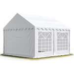 Toolport - 3x3 m tente de rception / barnum blanc toile de haute qualit pvc 700 n economy