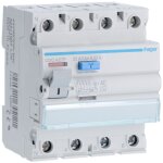 Inter dif 4p 25a 30ma ac 60hz - inter. diff. tetra. hager cdc427f