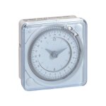 Legrand ? interrupteur horaire programmable analogique 72x72mm ? connexion par languette ? tension 230v ...