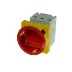 Imo - inter - sectionneur rotatif 3p 32a - montage panneau - plastron 64x64 - cadenassable