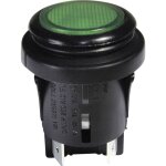 Interb�r 3659 - 250. 22 inter b�r interrupteur � pression 250 v / ac 16 a 2 x off / (on) � rappel ip65 ...