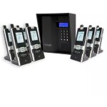 Interphone 600 mtres sans - fil longue porte autonome digicode cran lcd - ultracom3 visire noire ...