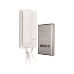 Interphone audio 2 fils scs sentinel audiokit 3208d - porte - nom lumineux - d�clenchement g�che possible ...