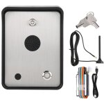 Interphone vid�o gsm avec platine �tanche - appel � distance, compatible alarme - s�curit� renforc�e ...