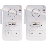 Interphone classique m - e modern - electronics fs 2. 1 radio 446 mhz 2000 m blanc