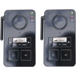 Interphone classique m - e modern - electronics fs 2. 1 radio 446 mhz 2000 m noir