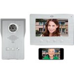 Interphone de porte ip - elro - dv4000ip - cam�ra full hd 1080p - vision nocturne - moniteur 7 pouces ...