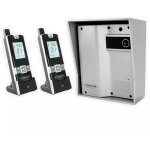 Interphone sans - fil aliment� sur portail 600m longue distance - ultracom2 argent� 600 - solo visi�re ...
